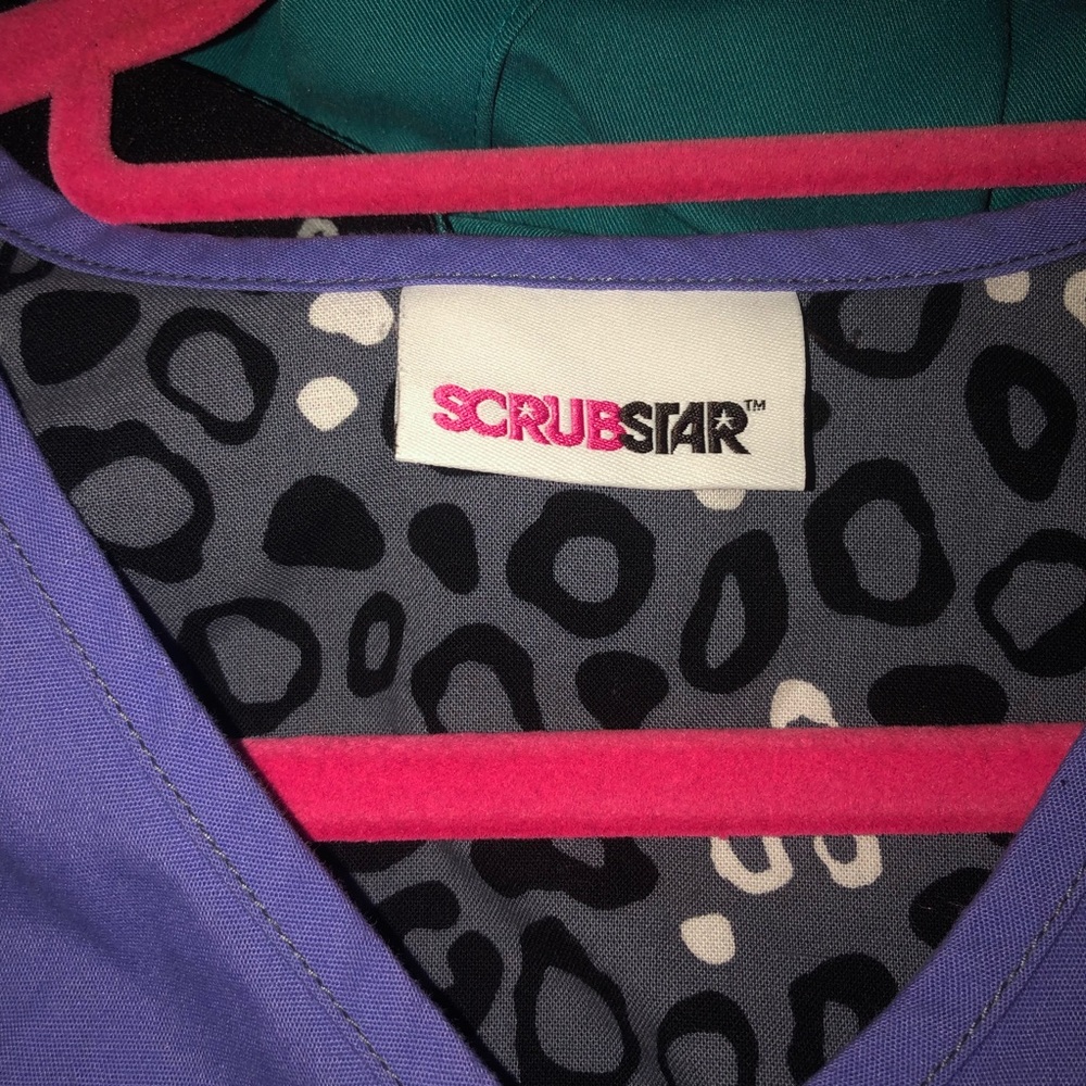 Purple Scrub Top
